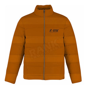 Hot Selling Eco Friendly Winter Puffer <b>Jacket</b> for <b>Men</b> High Quality Customized Size Stand Collar Front Logo - Product Image 1