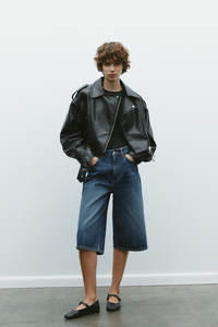 Chaqueta de Motociclista de Cuero Auténtico Negro para Mujer, Chaqueta de Piel de Cordero, Chaqueta de Motociclista de Cuero Suave para Mujer - Product Image 6