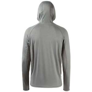 Sudadera con Capucha de Manga Larga para Hombre con Protección Solar UPF 50, Color Sólido, para Pesca, con Logotipo Personalizado, Talla Adulto, Poliéster - Product Image 5