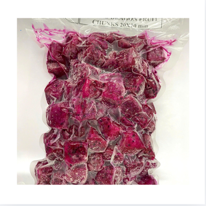 Cubos de Pitahaya Congelados IQF, Paquete a Granel, Fruta Tropical Premium de Vietnam, 99 GOLD DATA, Almacenamiento a -18°C, 24 Meses de Vida Útil, Envasado al Vacío - Product Image 1