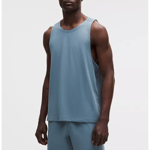 Bodybuilding Knitted <b>Stringer</b> Tank Top Men Mesh Gym Sleeveless T-shirt Fitness <b>Vest</b> Singlets Sportswear Workout Quick Dry - Product Image 1