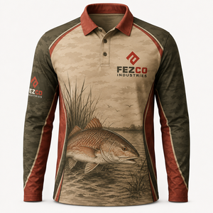 Custom Quick Drying Sublimation Fishing Jersey Uv Anti Shirts <b>Men</b> Upf 50+ Long Sleeve Fishing Polo Shirts for Adult - Product Image 6
