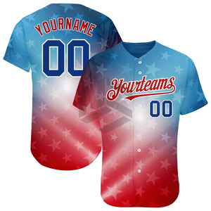 New Fashion White Quick Dry Sublimated Baseball & Softball Jersey Custom Sportswear Breathable Plus Size Baseball Shirts - Product Image 4
