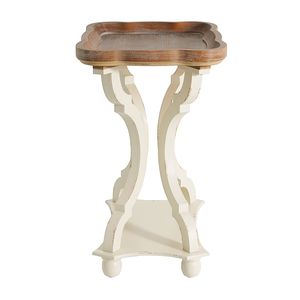 Tavolino Naturale e Bianco 69813.00, Elegante Tavolino da Caffè per Arredamento Casa - Product Image 4