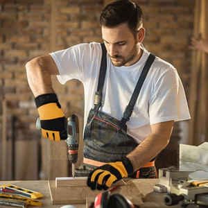 Durable Automotive Mechanic <b>Gloves</b> With Reinforced Grip And Secure Wrist Fit Mechanic <b>Gloves</b> - Product Image 3