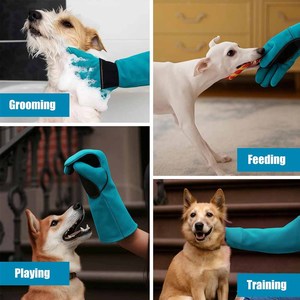 ถุงมือหนังวัวแท้คุณภาพสูงสำหรับงานเชื่อม ทนทานต่อการกัดและการใช้งานหนัก ทนไฟ เหมาะสำหรับงานดับเพลิงและปิ้งย่าง - Product Image 5