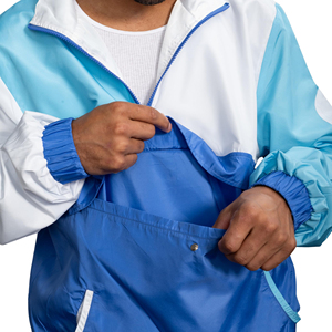 Chaqueta Cortavientos Deportiva para Hombre, Ropa Deportiva Resistente al Viento, Chaqueta Cortavientos con Logotipo Personalizado para Hombre, Chaqueta para Correr - Product Image 3