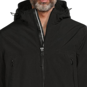 เสื้อแจ็คเก็ตผู้ชายสำหรับฤดูหนาว คุณภาพสูง ผ้า softshell สำหรับเล่นกีฬา ตกแต่งสไตล์วินเทจ สีและโลโก้ปรับแต่งได้ บริการ OEM สำหรับกิจกรรมกลางแจ้งและตั้งแคมป์ - Product Image 6