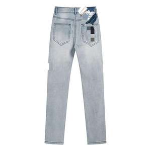 Jeans de Mezclilla para Hombre y Mujer, 100% Algodón, Secado Rápido, Corte Regular Vintage, Lavado Casual, Rectos, para Invierno y Verano, Varios Modelos - Product Image 2