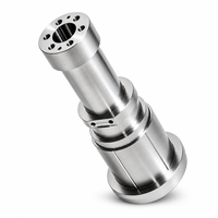 Axe de mandrin de refroidissement en aluminium usiné CNC de précision sur mesure pour pièces de moule, pour injection et éjection