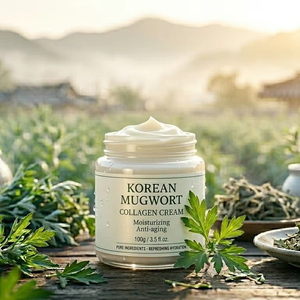 Artemisa coreana Artemisia Princeps Crema de colágeno ODM / OBM Desarrollado y formulado en Corea Crema antienvejecimiento - Product Image 1