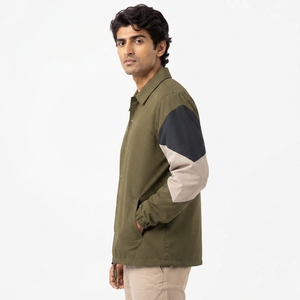 Veste de style coach, coque en polyester de qualité supérieure, construction résistante au vent, fermeture à boutons-pression, poignets élastiques, poches fonctionnelles, pour l'extérieur - Product Image 4