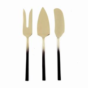 Elegante Juego de Cuchillos para Queso de Acero Inoxidable - Complemento Estiloso que Mejora la Presentación de los Alimentos y el Ambiente de la Cena, Apto para Lavavajillas, Duradero - Product Image 1