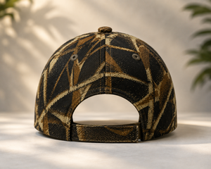 Gorra de Béisbol Bordada Personalizada al por Mayor, Unisex, de 6 Paneles, con Parte Superior Rígida, Protección Solar para Exteriores, Camuflaje, Primavera/Otoño - Product Image 3