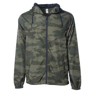 Men High Quality Windproof Full Zipper Customized <b>Printed</b> Men High Quality Windbreaker Rain Jacket - Product Image 1