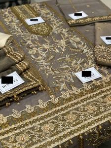 Vestido de diseñador indio paquistaní, colección de lujo bordada, superventas, 2021 - Product Image 6