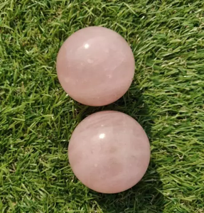 Natural Rose Quartz <b>Crystal</b> Sphere Polished Pink Gemstone Ball for Home Decor Meditation Feng Shui Gift - Product Image 4
