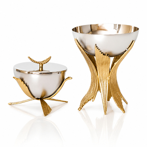 Brûleur à Bakhoor Arabe en Métal Doré Martelé avec Socle en Cristal pour la Décoration Intérieure du Ramadan au Moyen-Orient – Vente en Gros - Product Image 4