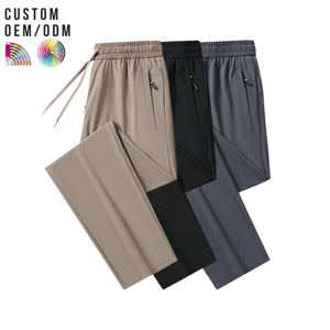 กางเกงลำลองผู้ชายผ้าฝ้าย เอวยางยืด ทรงตรง น้ำหนักเบา ระบายอากาศได้ดี กันน้ำ รับทำโลโก้ตามสั่ง รองรับ OEM ODM - Product Image 5