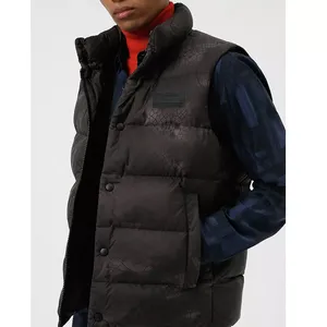 Veste d'hiver professionnelle respirante pour hommes, sans manches, en duvet, confortable, logo personnalisé, haute qualité, vente en gros - Product Image 5