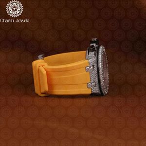 Charm_Jewels Luxury Silicone <b>Watch</b> Band 20mm Stainless Steel Buckle Quartz Movement Women Fashion Bracelet - Product Image 3