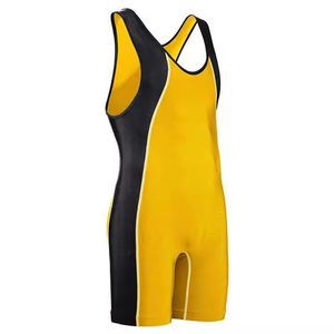 Combinaisons de lutte personnalisées unies, maillots de lutte, vêtements de corps, combinaisons de lutte pour hommes et unisexe - Product Image 1