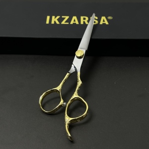Ergonomic Barber Hair Cutting Scissors Professional Salon Stainless Steel <b>Shears</b> for Smooth Precision Styling - Product Image 1