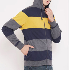 Fabricant de vêtements de marque, logo personnalisé, impression 3D en relief, sweat-shirts à fermeture éclair en tricot, 100% coton, poids lourd - Product Image 2