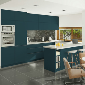 JY Project Customized Eco MDF Modular Kitchen <b>Cabinet</b> Freestanding Design Organizer <b>Storage</b> Luxury RTA Vietnam Supplier - Product Image 2