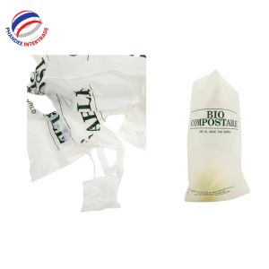 Bolsa de transporte de taza verde biocompostable duradera personalizable para cafeterías bebidas jugo para llevar embalaje para - Product Image 1