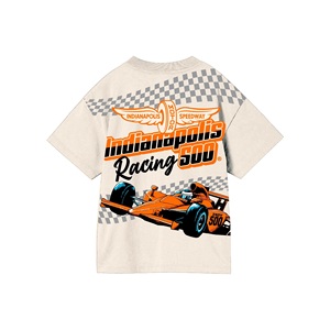 Camiseta de Manga Corta Informal de Punto para Niños, Estampada, 100% Algodón, Transpirable, Ecológica, Comprimida y de Secado Rápido, Directo de Fábrica - Product Image 4