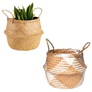 Cesta Plegable Decorativa Hecha a Mano Marca PHU HAO para Almacenamiento en el Baño, Organizador de Cocina, Contenedor para Guardería - Product Image 1
