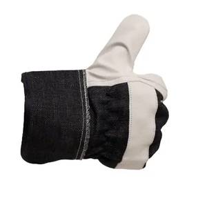 Gants de travail en cuir de chèvre Gun Palm, robustes, doux et confortables, pour la protection personnelle, durables, pour le jardinage - Product Image 5