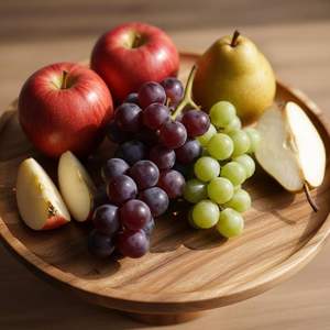 ถาดเสิร์ฟเค้กแบบเรียบง่ายทำด้วยมือทำจากไม้เนื้อแข็งไม่ติดเป็นมิตรกับสิ่งแวดล้อม - Product Image 5