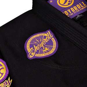 Échantillon gratuit, livraison gratuite, uniforme de taekwondo noir ITF Master, Dobok ITF Taekwondo en vente - Product Image 6