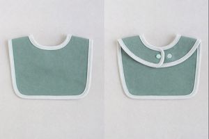 Set per Neonati JALBEBE, Morbido Bavaglino Regolabile con Bottoni, Multicolore, Antibatterico, Lavabile, in Cotone, Bavaglino con Chiusura a Scatto - Product Image 5