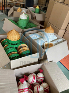 HOT Exquisite Handmade Rattan <b>Gift</b> <b>Box</b> for <b>Ramadan</b> Mubarak Elegant Eco Friendly Wicker Storage <b>Box</b> for Arabic Festival - Product Image 6