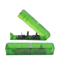 Piège à souris en plastique solide de haute qualité, écologique, facile à installer, pour intérieur/extérieur, avec alarme intelligente, appât simple, contrôle sûr des parasites