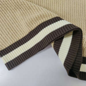 Suéter Polo de Punto Personalizado al por Mayor con Logotipo para Hombre, Camiseta Polo de Punto Calado de Manga Corta para Verano - Product Image 5