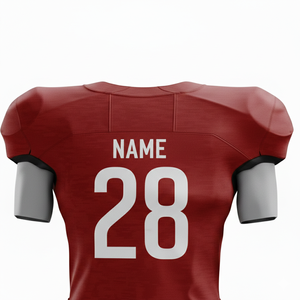 Sublimation Printing Breathable Moisture Wicking Quick Dry Football Uniform Bulk Team Jersey Set Tackle Twill Embroidery - Product Image 5