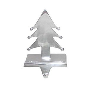 Silver Tree Xmas Decoration Use <b>Stocking</b> <b>Holder</b> Hook For Home Livingroom Fireplace Top Use <b>Stocking</b> <b>Holder</b> For Christmas - Product Image 1