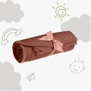 Couverture d'emmaillotage pour nouveau-né, en coton doux, enveloppante et confortable - Product Image 1