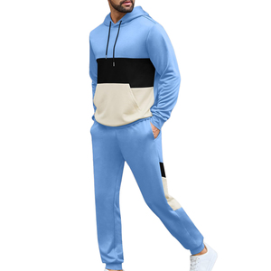 Ensembles de survêtements pour hommes personnalisés, séchage rapide, respirants, 100% coton molletonné, tissu doux, logo personnalisé, utilisation hivernale, survêtement pour hommes - Product Image 4