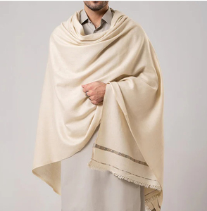 Chal de Seda para Hombre Musulmán, de Primera Calidad, Largo, Suave, Transpirable, de Secado Rápido, Tejido en Cachemira, para Bodas, OEM, Venta al Por Mayor - Product Image 6