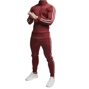 Ensemble de survêtement deux pièces personnalisé pour hommes : sweat-shirt et pantalon de sport pour l'entraînement et le fitness (vente en gros) - Product Image 3