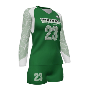 Vêtements de sport personnalisés en gros, maillot de volley-ball à manches courtes imprimé, col en V, anti-UV, t-shirt de badminton pour hommes et femmes, 100% polyester - Product Image 4