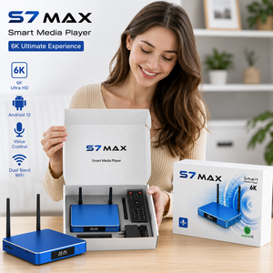 Reproductor Multimedia Inteligente Original S7MAX Quad Core 6K |   El Regalo Perfecto para el Entretenimiento en el Hogar |   Listo para Venta al por Mayor |   Envío Rápido a EE. UU. y Canadá - Product Image 1