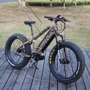 Vélo électrique à transmission par courroie, pneus larges, E-bike Fatbike 48v 1000w, moteur central M620 - Product Image 2