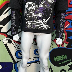 Custom <b>Hip</b> Hop T-Shirt Harajuku Style 100% Cotton Vintage Washed Heavyweight Breathable Oversized Fit T Shirt <b>for</b> Men - Product Image 6