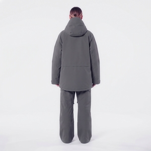 Combinaison de ski chaude et épaisse pour femme, imperméable, coupe-vent, avec fermeture éclair, vêtements de sport d'extérieur - Product Image 6